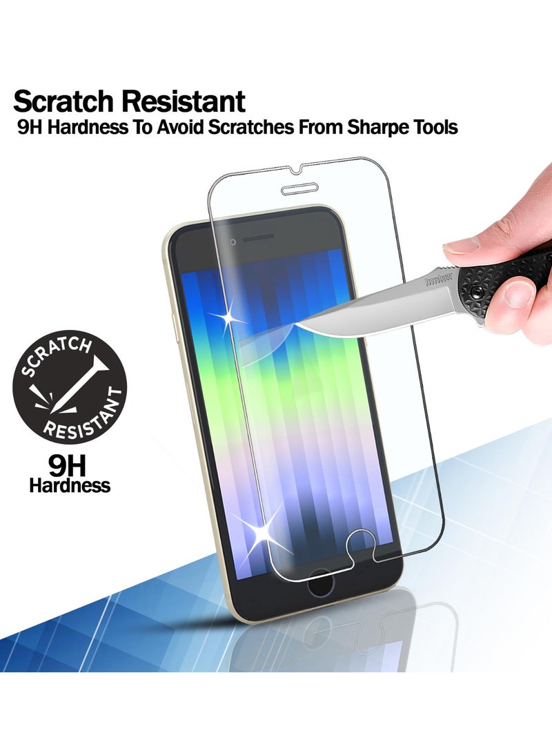 RKINC Screen Protector [2-Pack] for iPhone 7 Plus, 8 Plus, Tempered Glass Film Screen Protector, 0.33mm [Anti-Scratch][Anti-Shatter][Bubble-Free] - Image 4